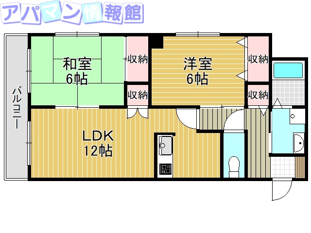 ホーリー弁天橋の間取り