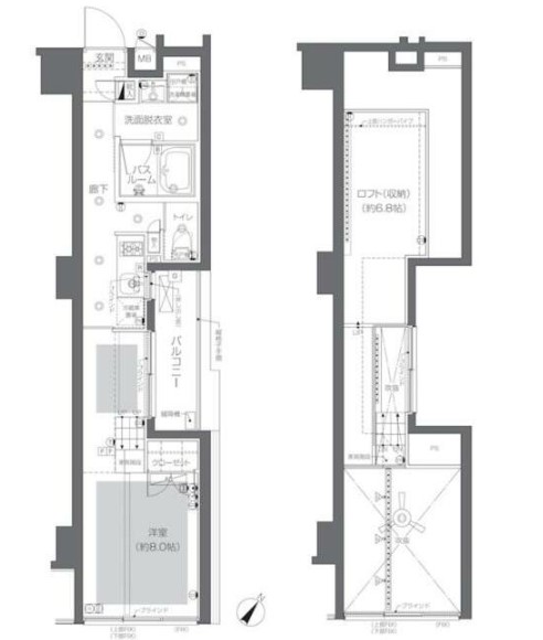 ZOOM渋谷神山町の間取り