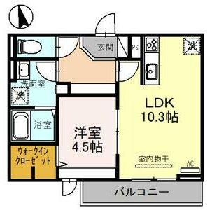 コンフォート瓜破IIの間取り