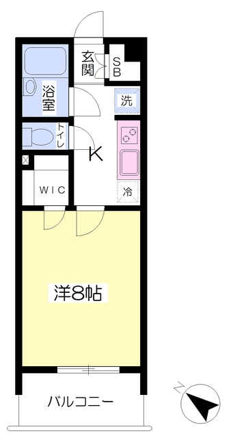 ＳＡＴＯＭＩ６番館の間取り