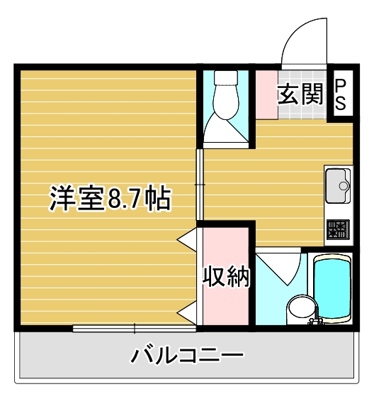 パルコーポ久御山の間取り