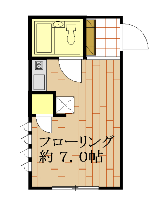 アブニール町田の間取り