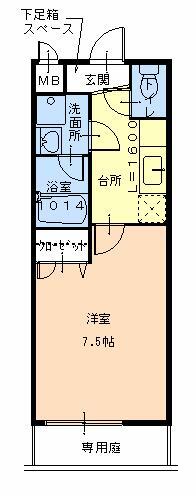 フジパレス野代の間取り