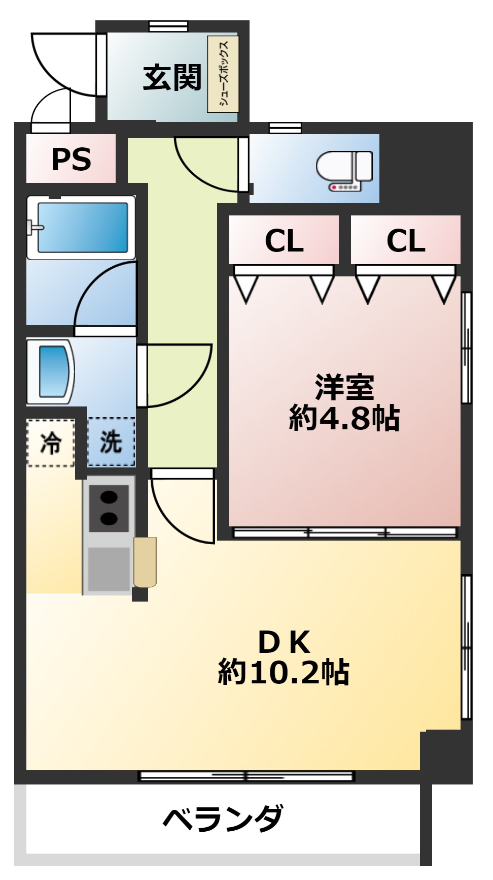 ＥＮスクエアの間取り