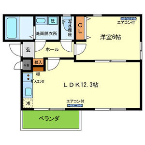 LISソフィア箕面半町の間取り