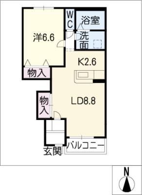 RICHE PROSPERER TOの間取り