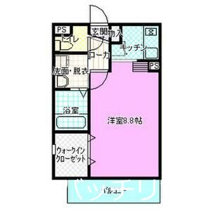 名古屋市中川区荒子町のマンションの間取り