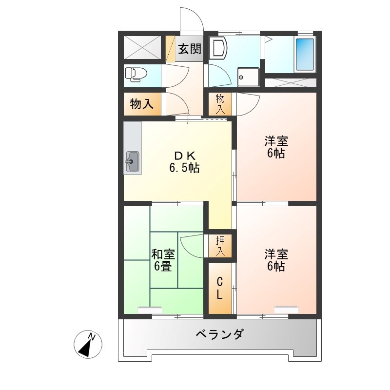 えだのマンションの間取り