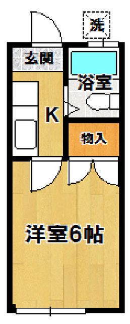 時計台ハイツの間取り