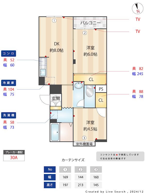 エーデルハイム園生の間取り