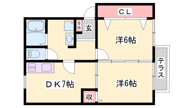 アネックスIの間取り