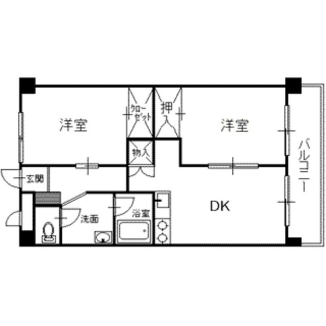 ザ・マンション紺屋町Ｃの間取り