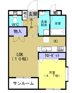 プリマベーラ（霧島）の間取り