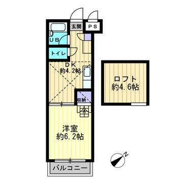 【グロースハイツの間取り】