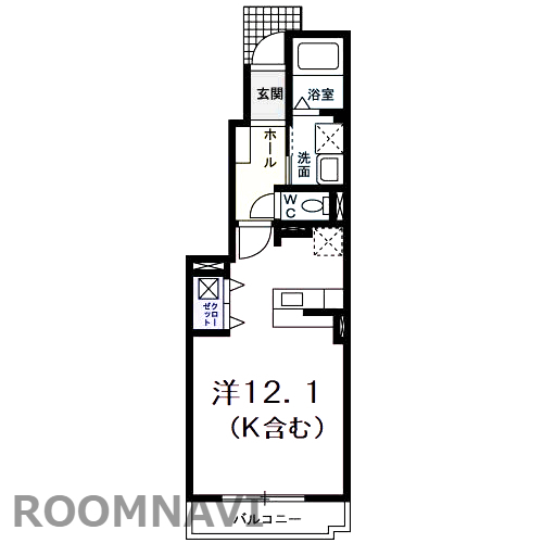 名西郡石井町高川原のアパートの間取り