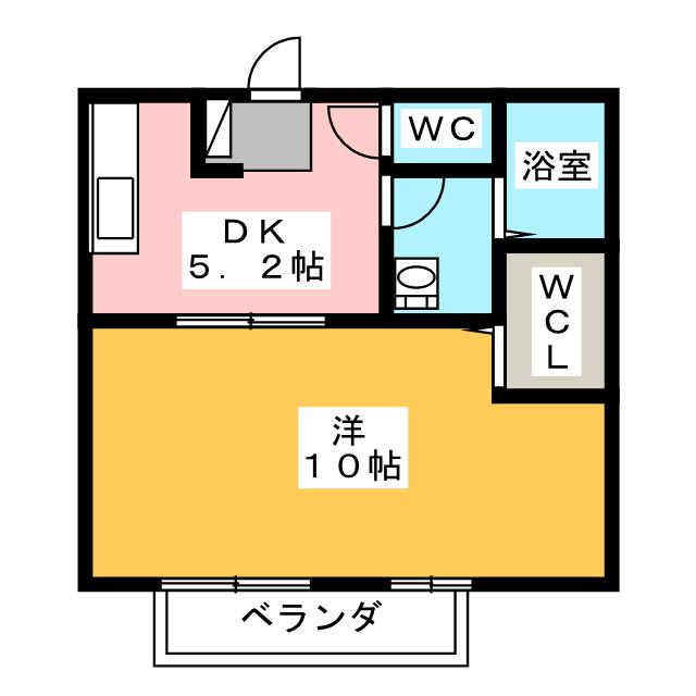 メイプルハウスＣの間取り