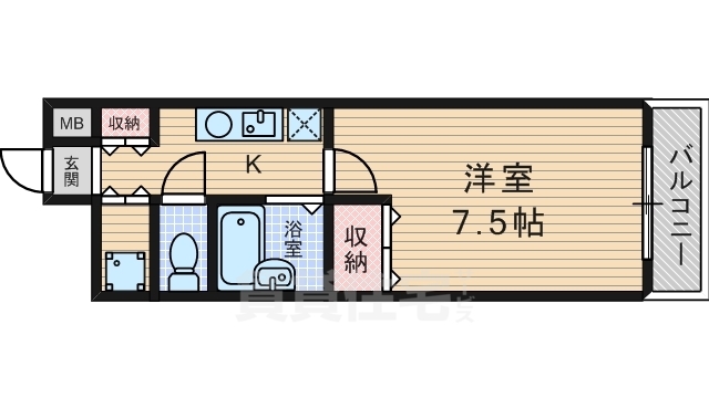 【コート淡路の間取り】