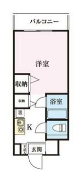 相模原市中央区清新のマンションの間取り