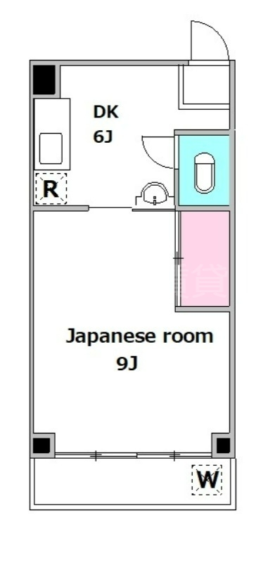 テラス高橋の間取り