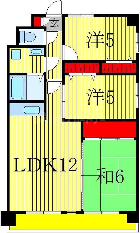 メイア天王台の間取り