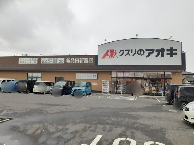 【新発田市新富町のアパートのドラックストア】