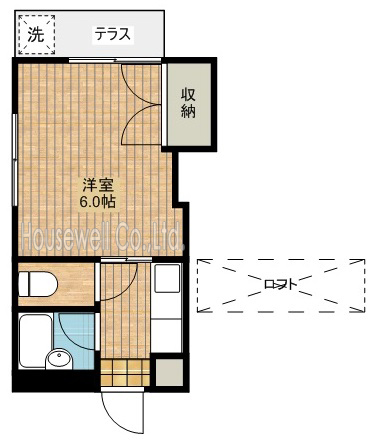 ＭＫハイツの間取り