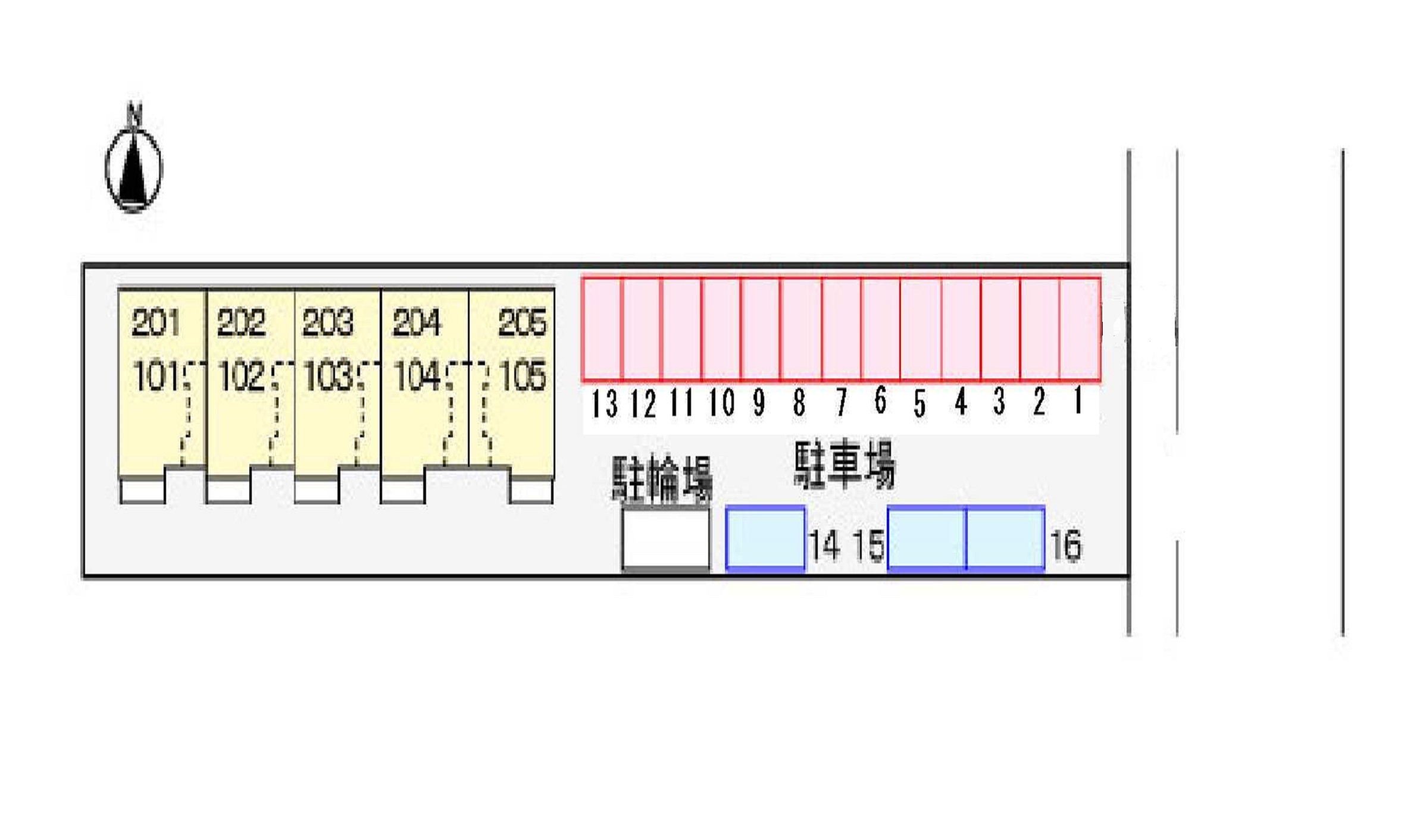駐車場　駐輪場もあります