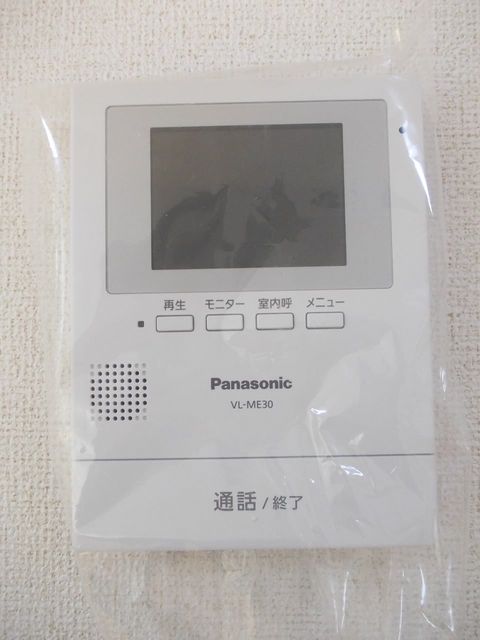セキュリティ　モニター付きインターホンでセキュリティーも安心