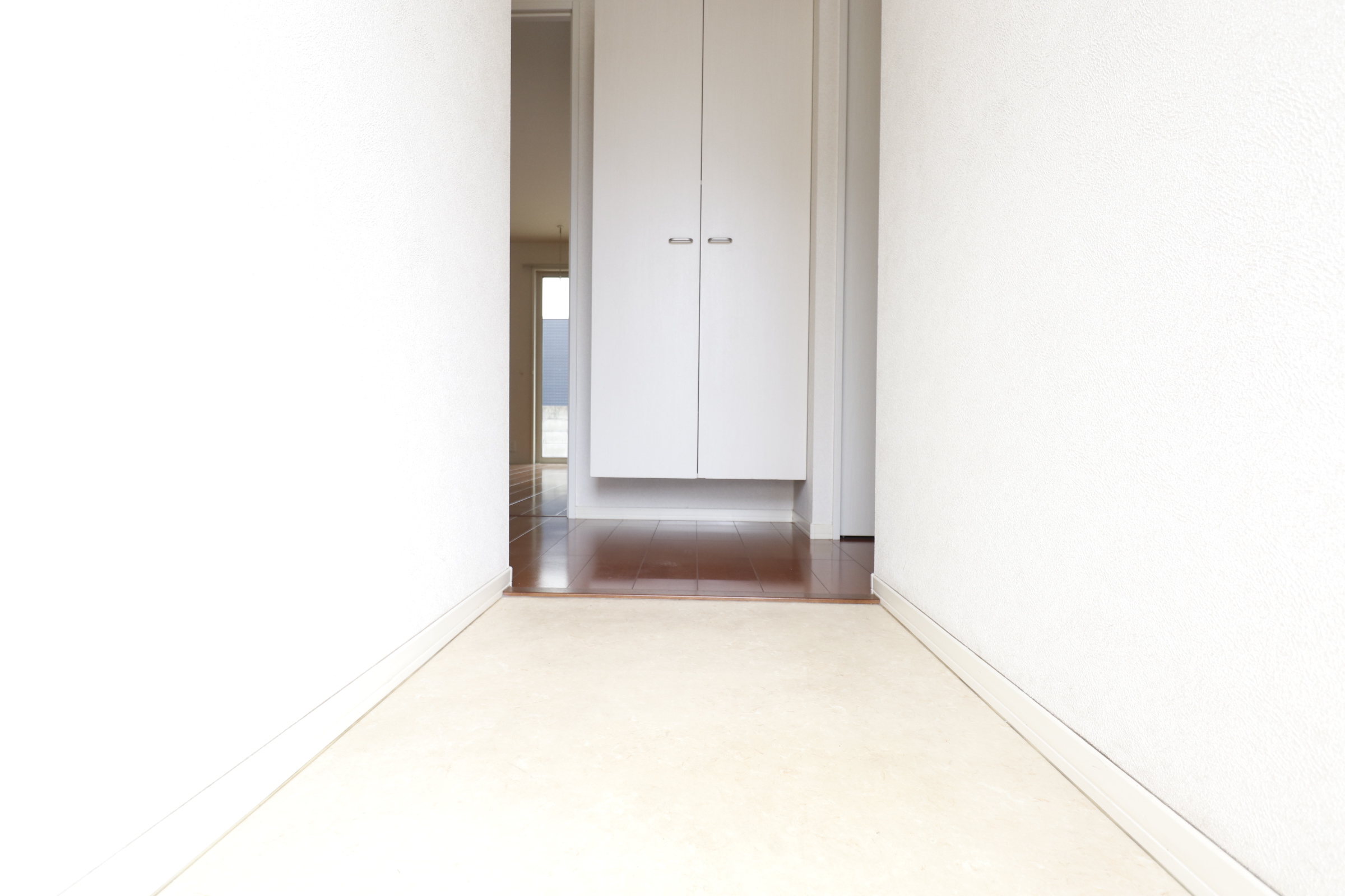 玄関　靴箱付き玄関です♪