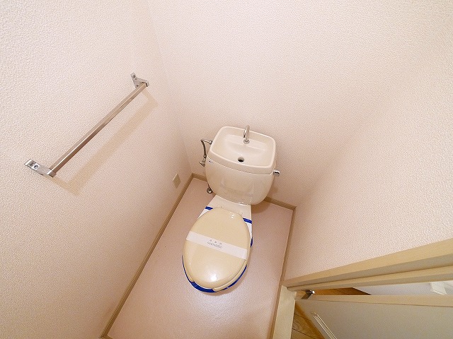 トイレ　ゆったりとした空間のトイレです