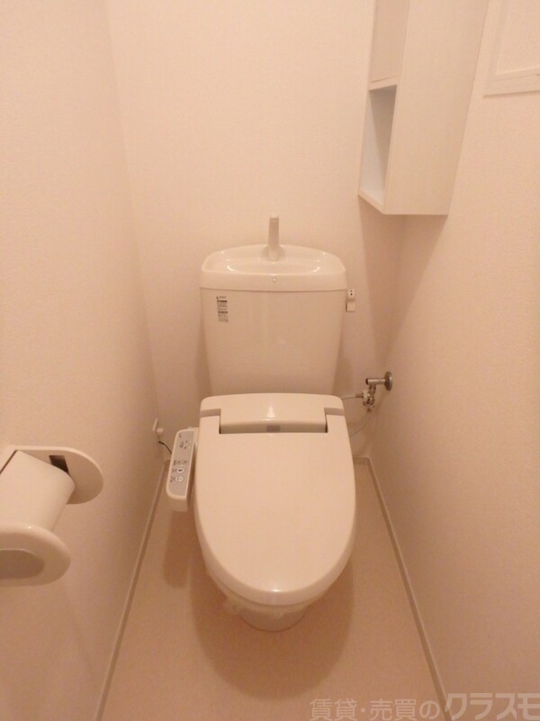 トイレ　ウォッシュレット付のトイレです♪