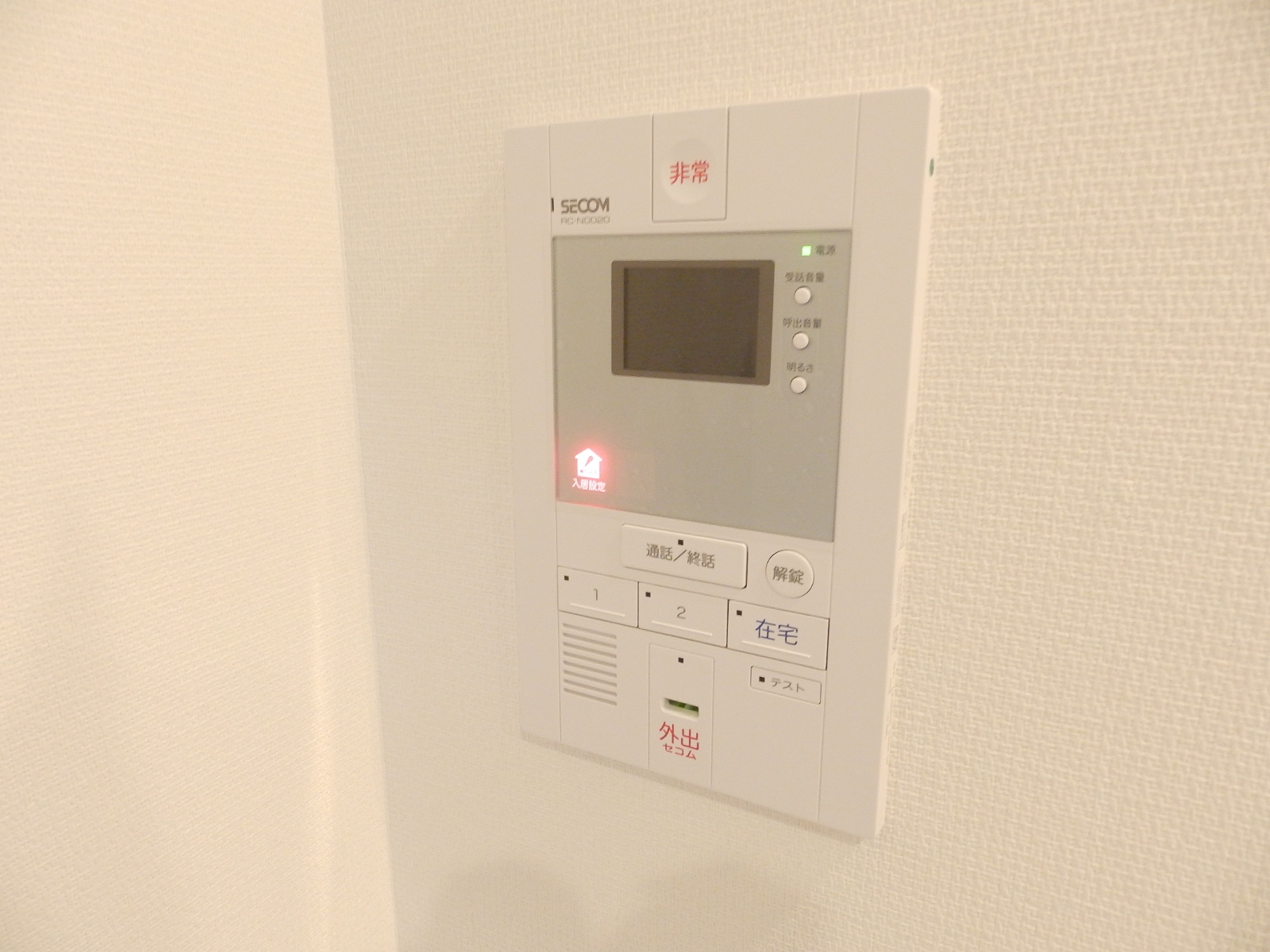セキュリティ　ＴＶモニター