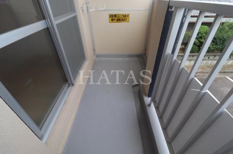 バルコニー　同物件別部屋です。