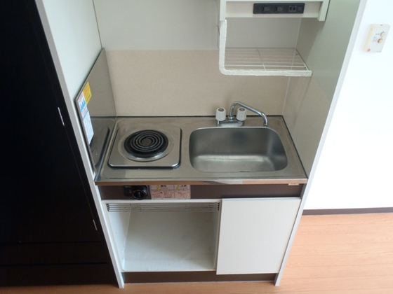 キッチン　※他号室の写真です。