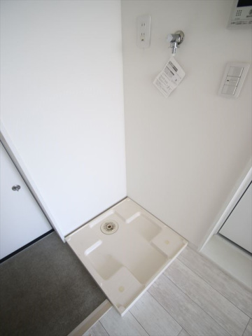 洗面設備　室内洗濯機置場