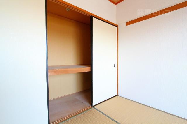 収納　和室の収納です。沢山入りそうですね。