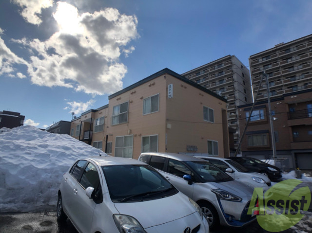 建物外観　札幌市北区北２５条西「メゾン・ド・２５」