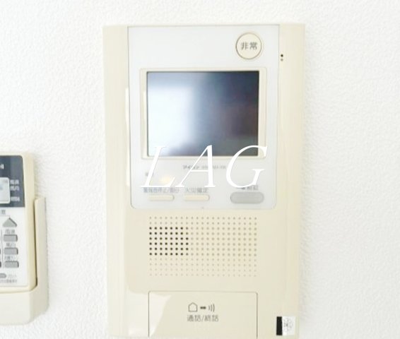 セキュリティ　モニター付きインターホンです。