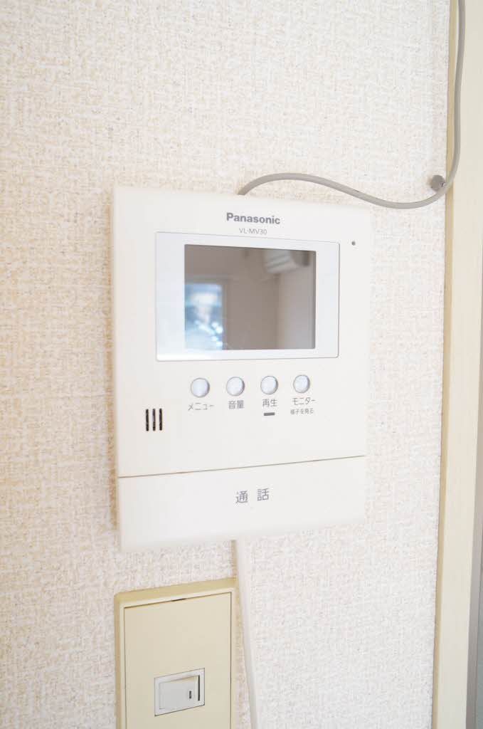 セキュリティ　モニタ付きドアホン