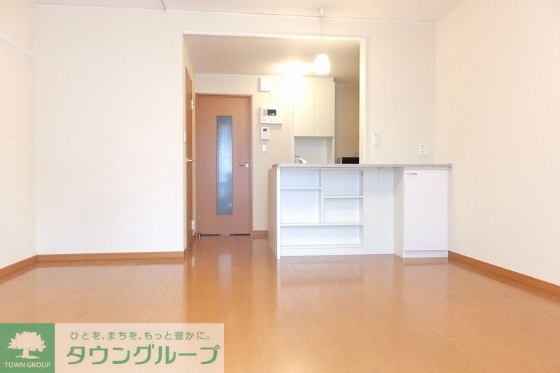 居室・リビング　ガスコンロ3口です♪料理が楽しくなりますね♪