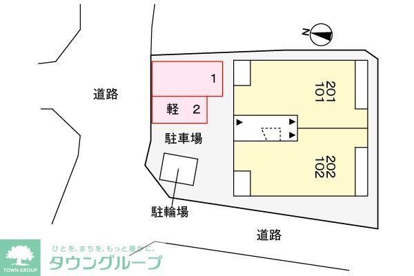 駐車場　※参考パースです