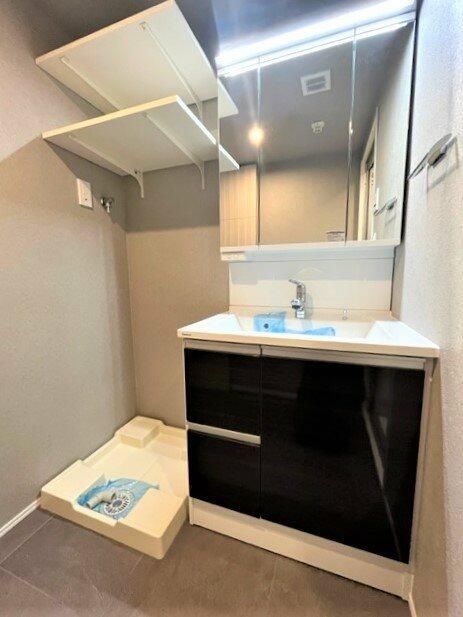 洗面設備　別タイプ部屋　参考写真です