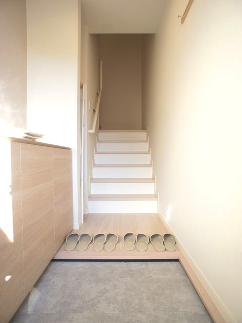 玄関　玄関スッキリ！