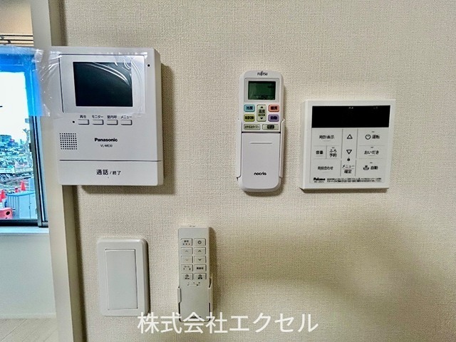 セキュリティ　モニター付きインターホンです。