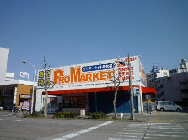 スーパー　プロマーケット新栄店（スーパー）まで607m
