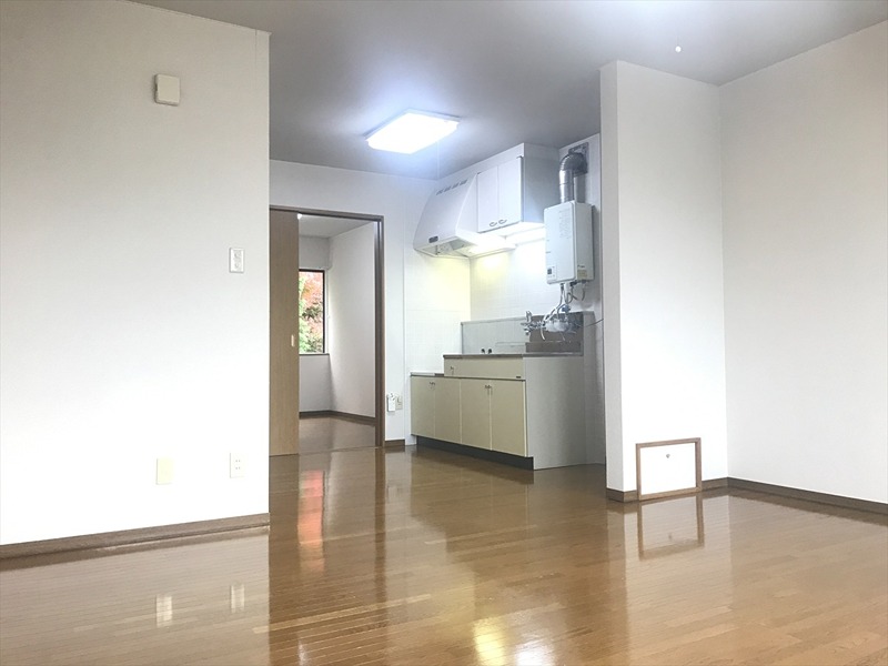 居室・リビング　LDK（13.8帖）の様子