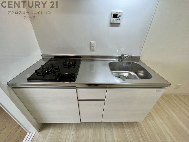 キッチン　ガスコンロ付きのキッチン♪