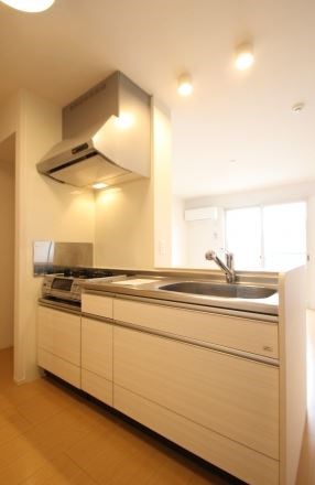 キッチン　写真は別号室です。