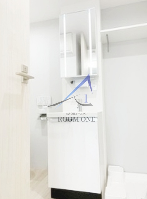 洗面設備　独立洗面台です。