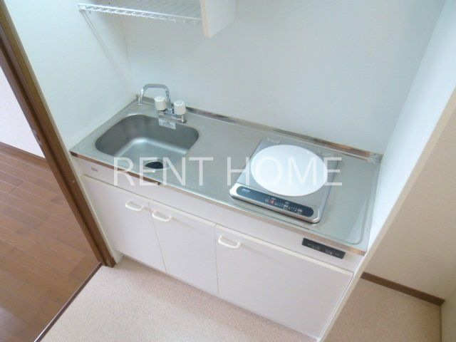 キッチン　1口ＩＨコンロ付きです